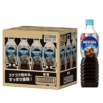 Amazon.co.jp: ネスカフェ エクセラ 液体 ボトルコーヒー 無糖